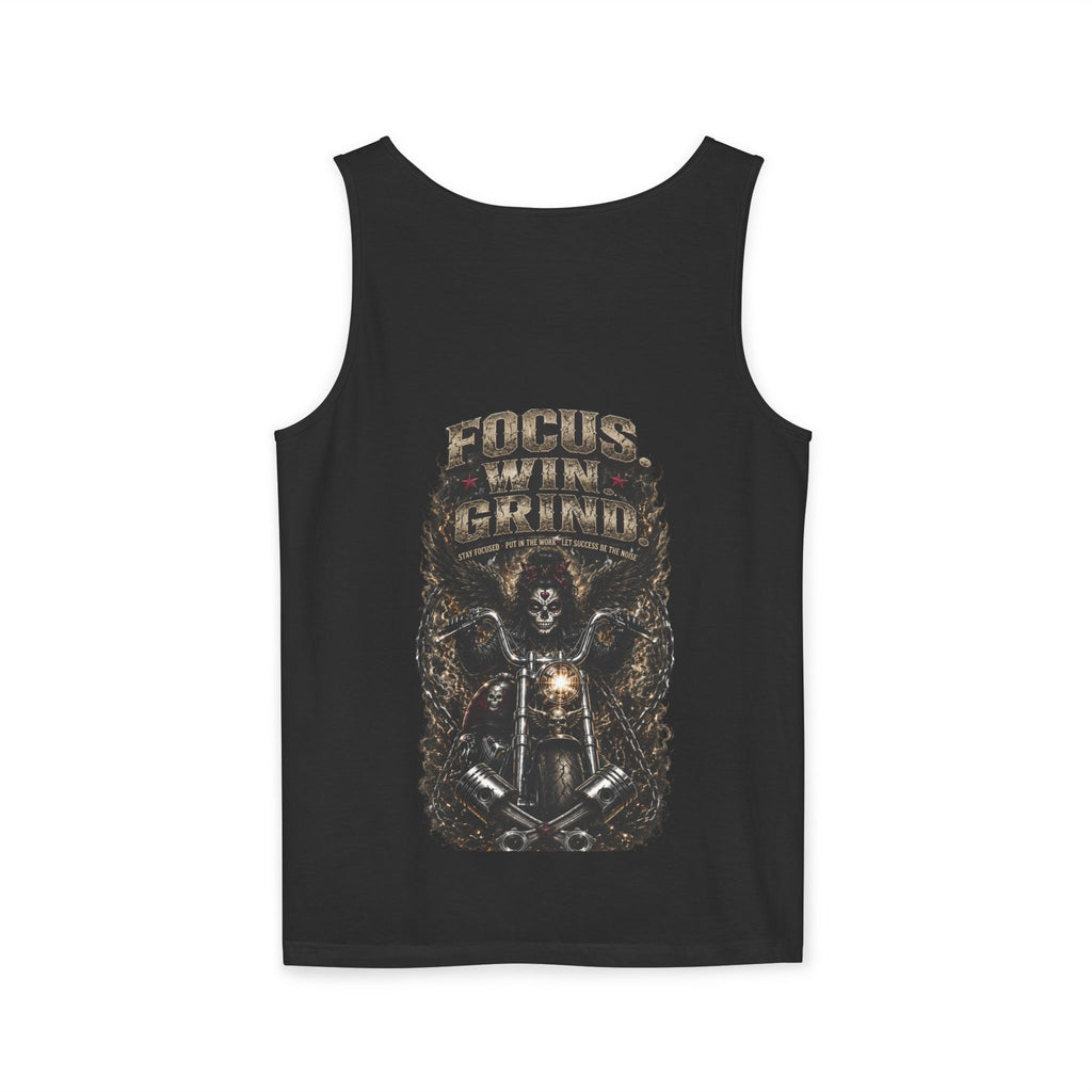 Focus. Win. Grind. Rider Tank