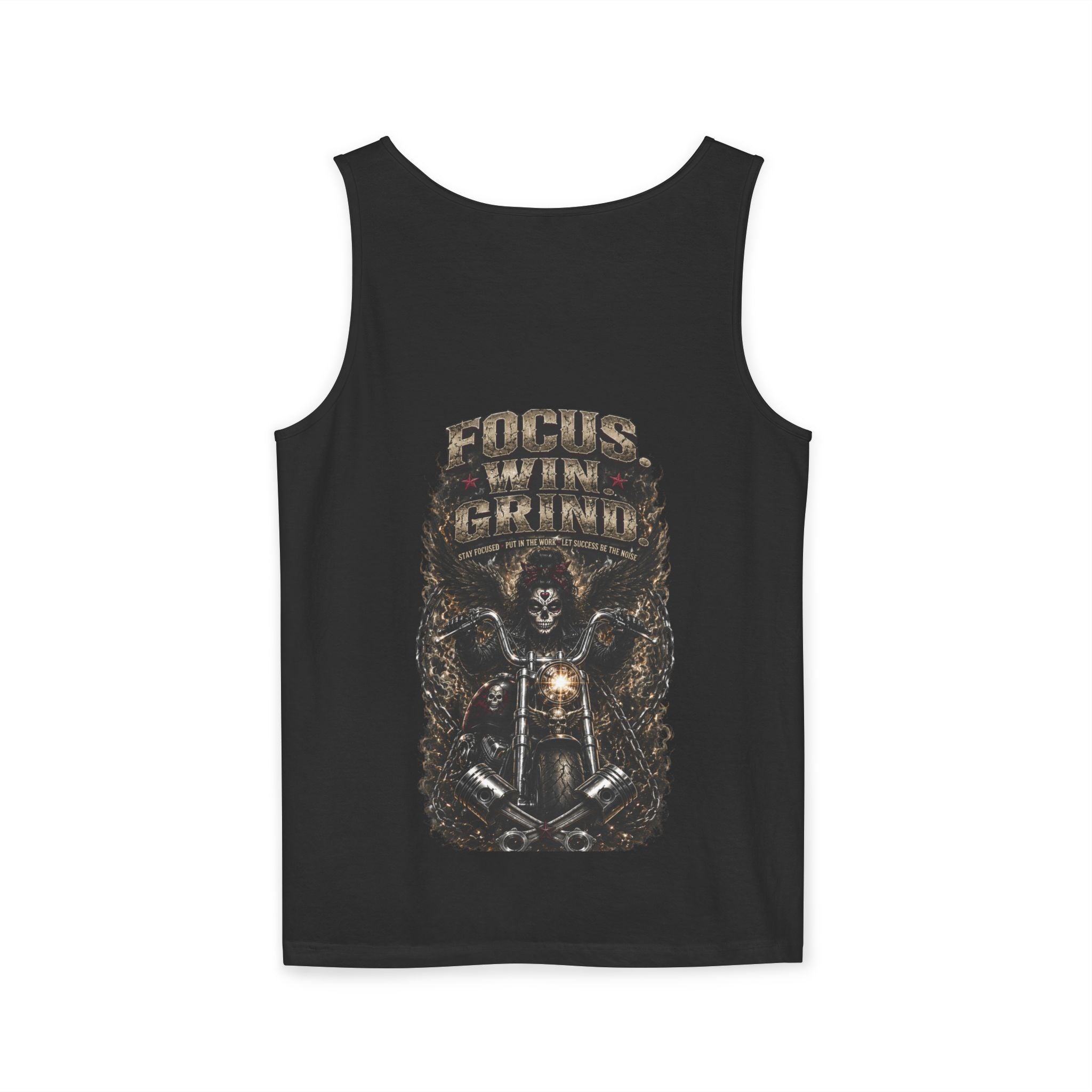 Focus. Win. Grind. Rider Tank