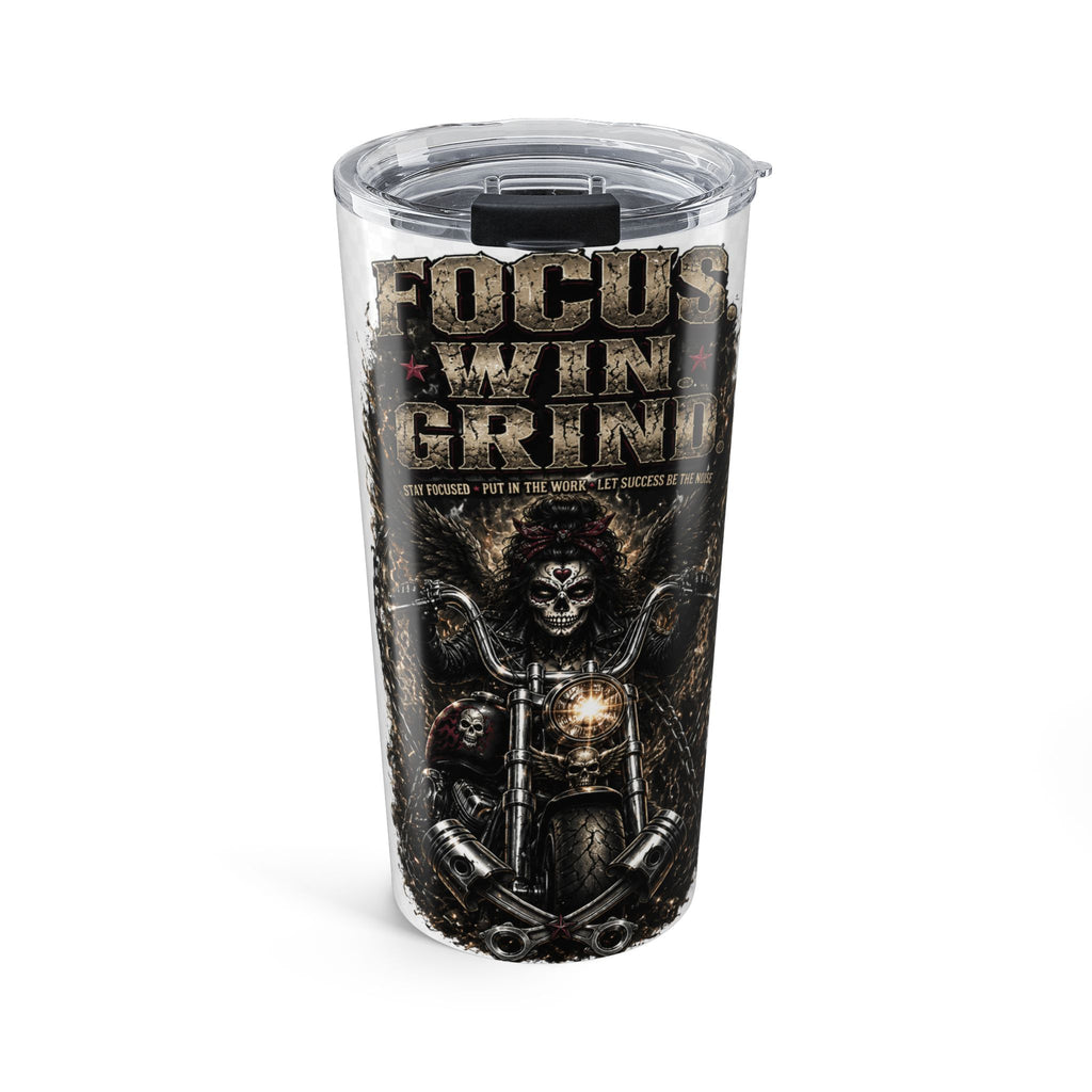 Focus. Win. Grind. Tumbler
