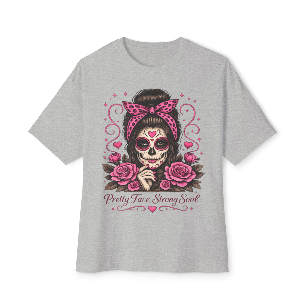 Pretty Face. Strong Soul. Oversize Tee