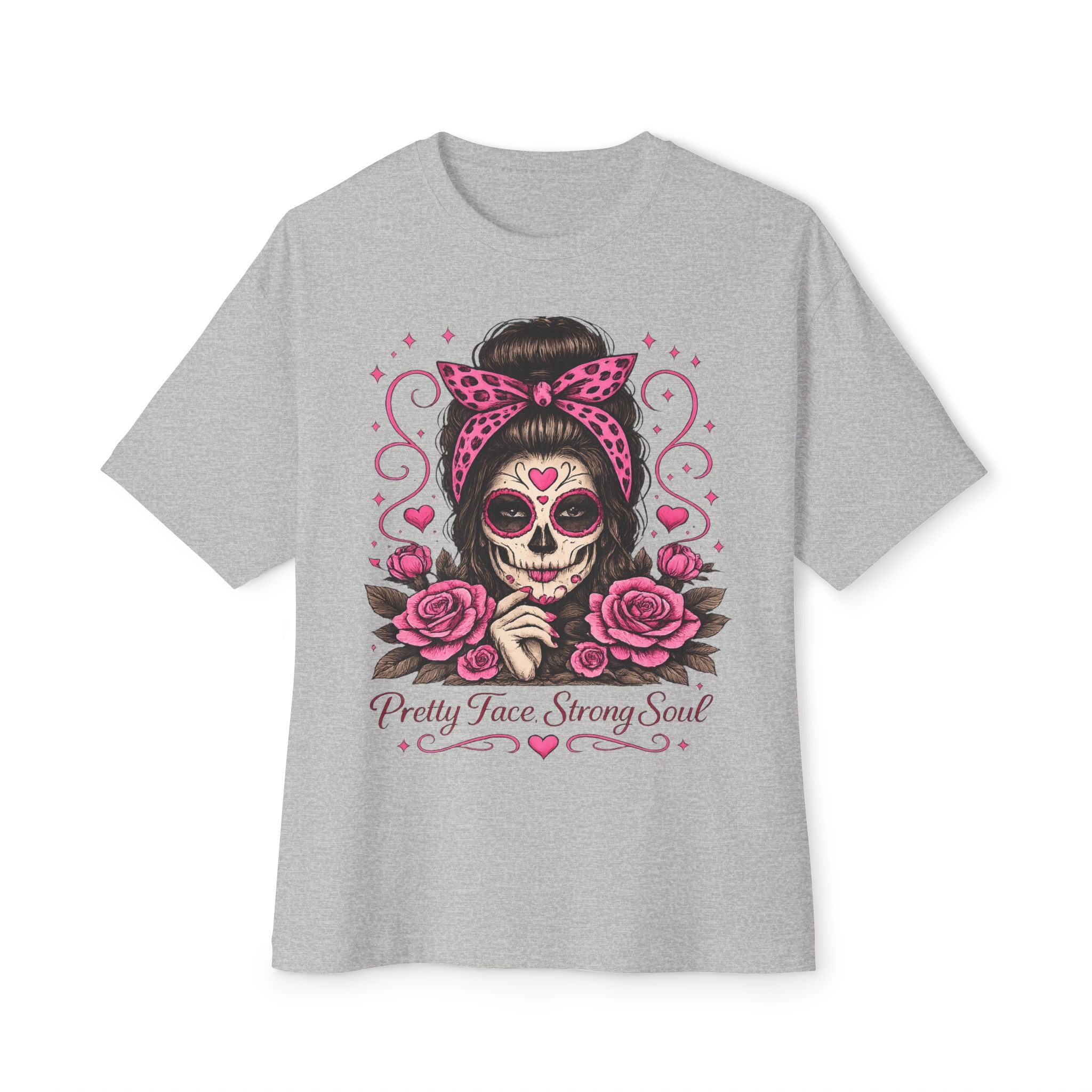 Pretty Face. Strong Soul. Oversize Tee