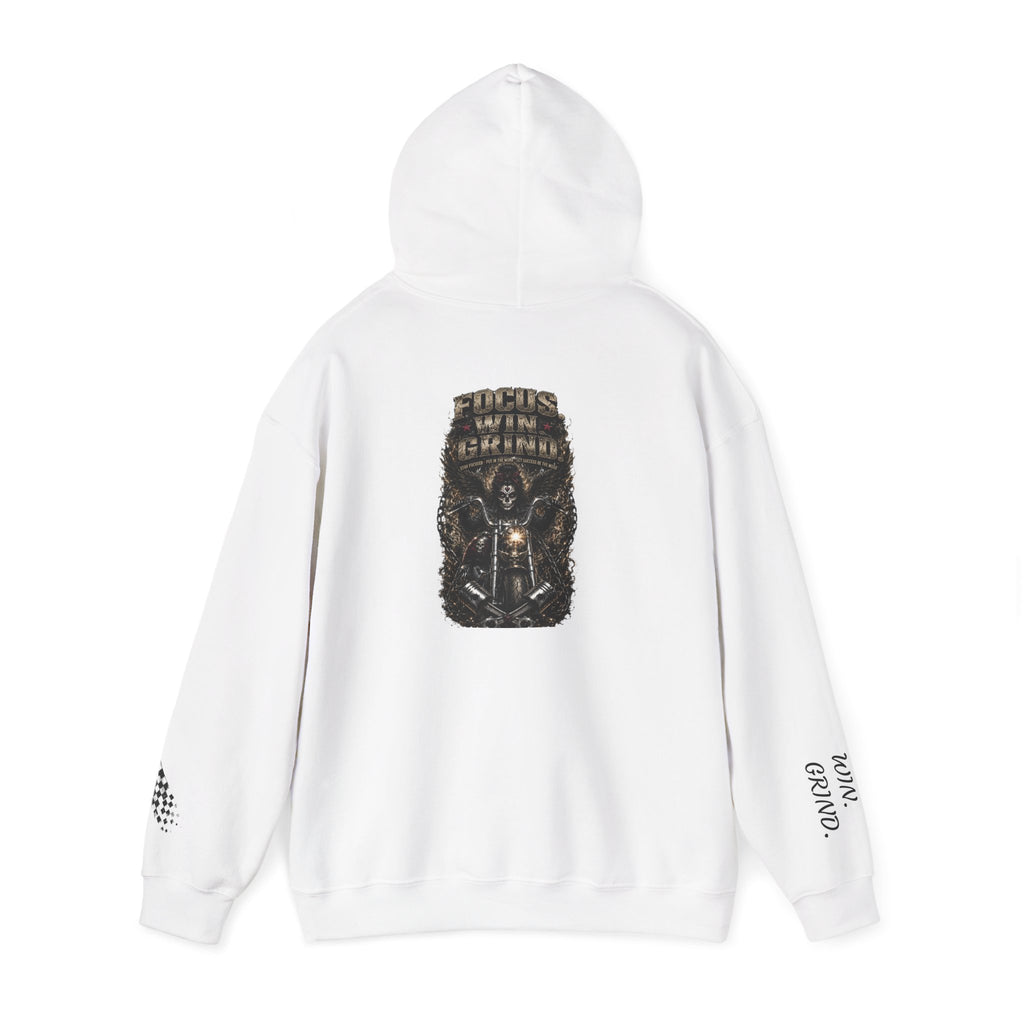 Focus. Win. Grind. Heavy Hoodie
