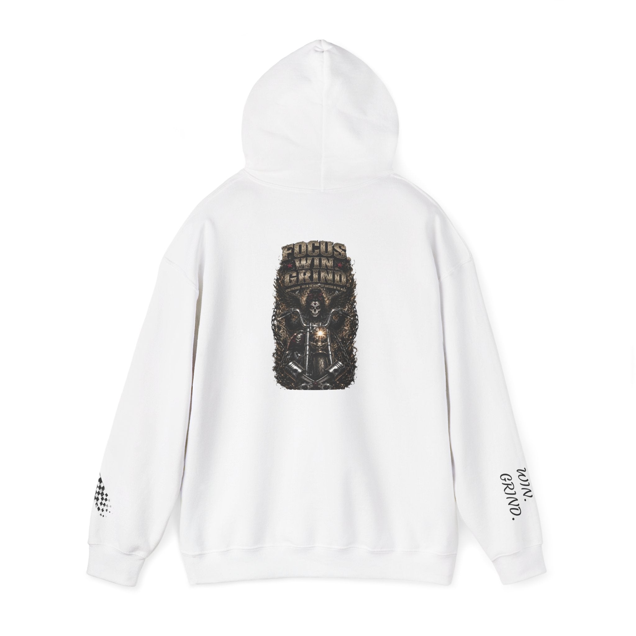 Focus. Win. Grind. Heavy Hoodie