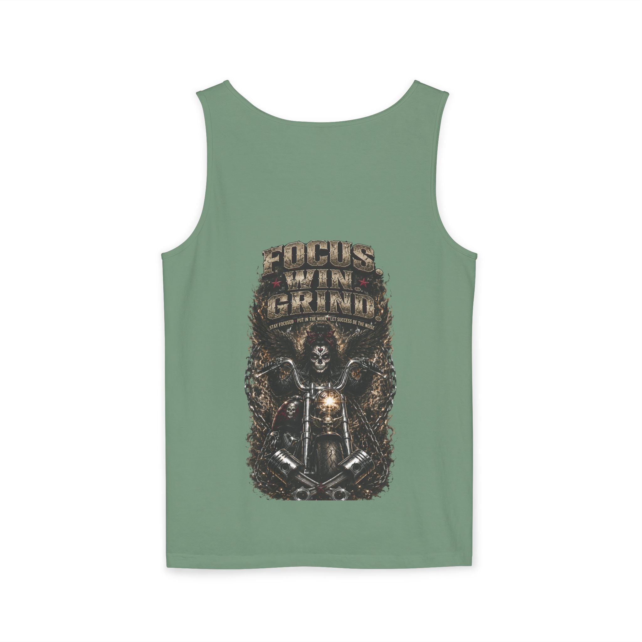 Focus. Win. Grind. Rider Tank