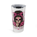 Pretty Face. Strong Soul. 20 oz Skinny Tumbler