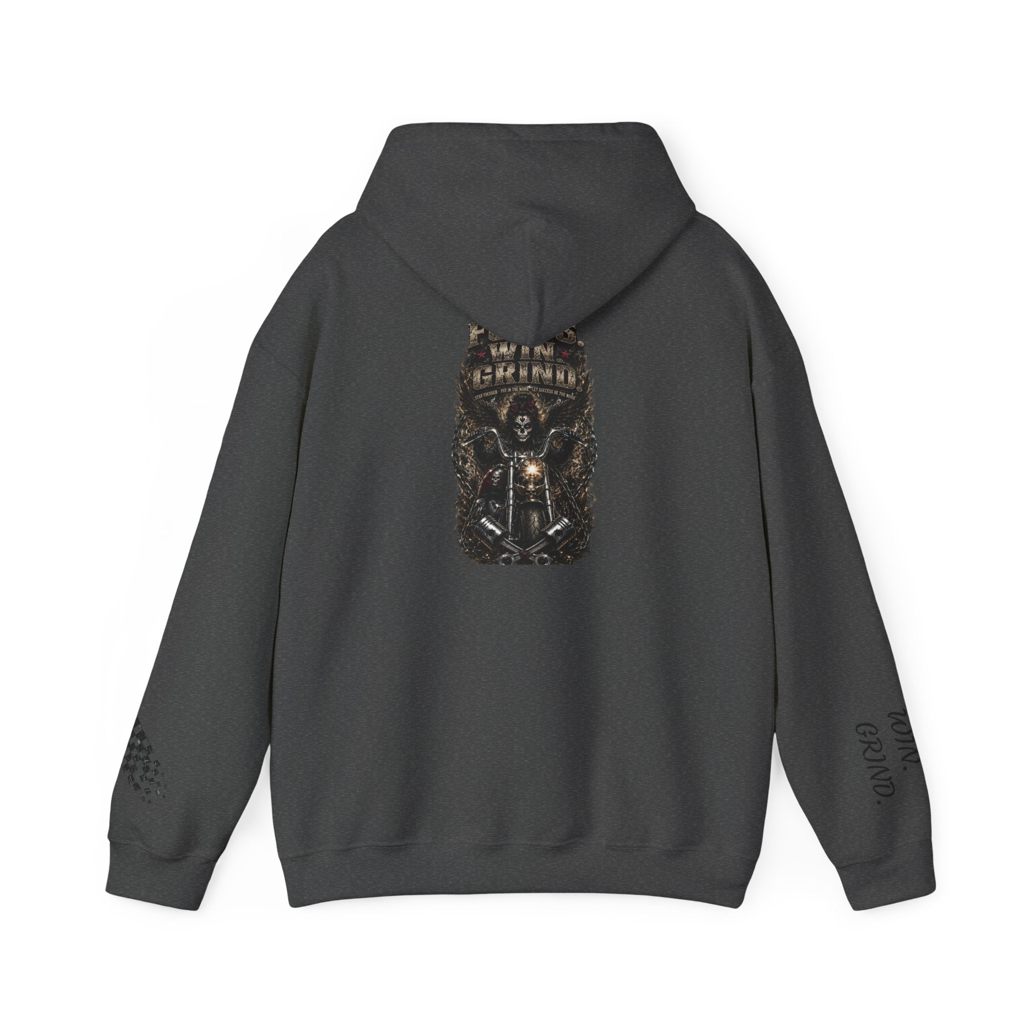 Focus. Win. Grind. Heavy Hoodie