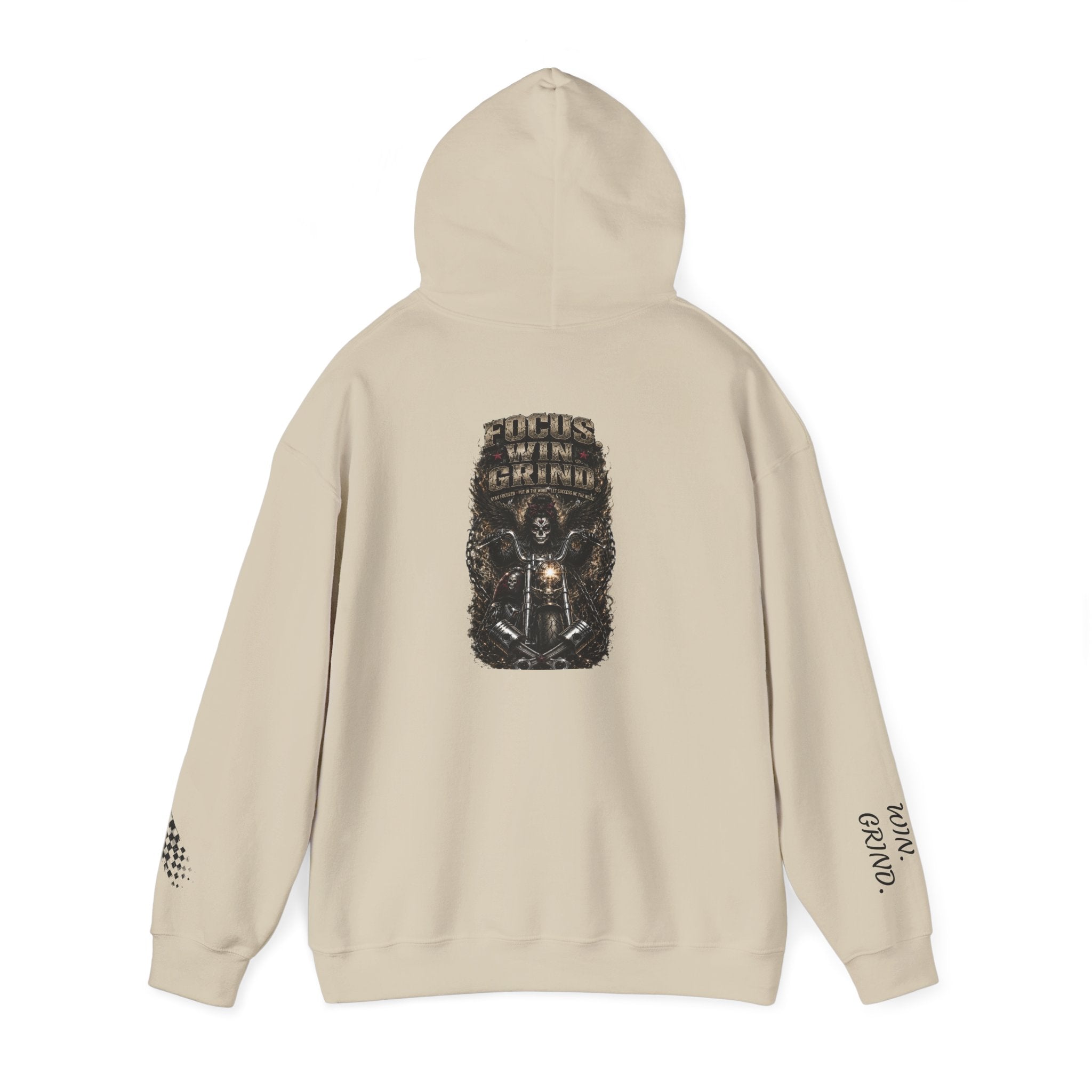 Focus. Win. Grind. Heavy Hoodie