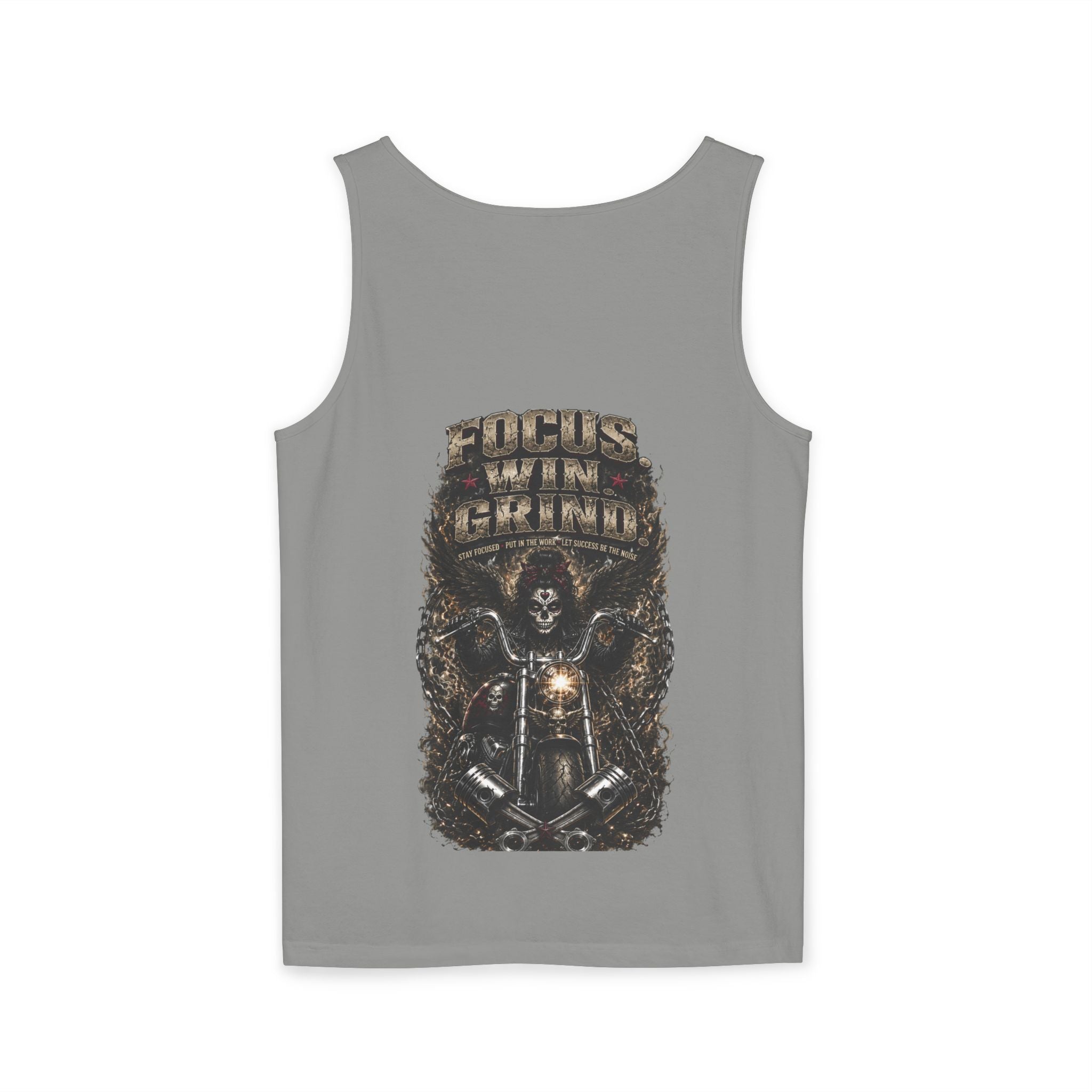 Focus. Win. Grind. Rider Tank