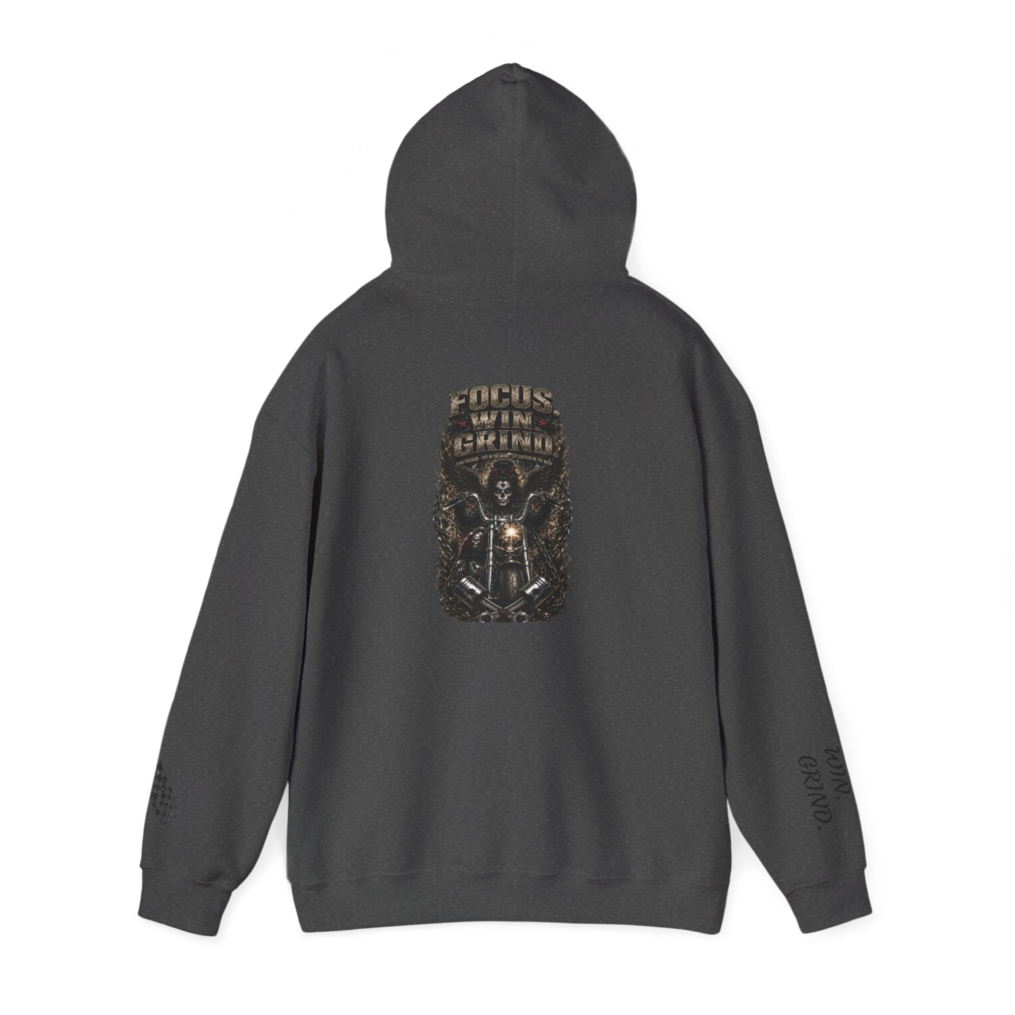 Focus. Win. Grind. Heavy Hoodie