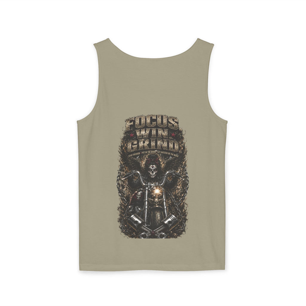 Focus. Win. Grind. Rider Tank