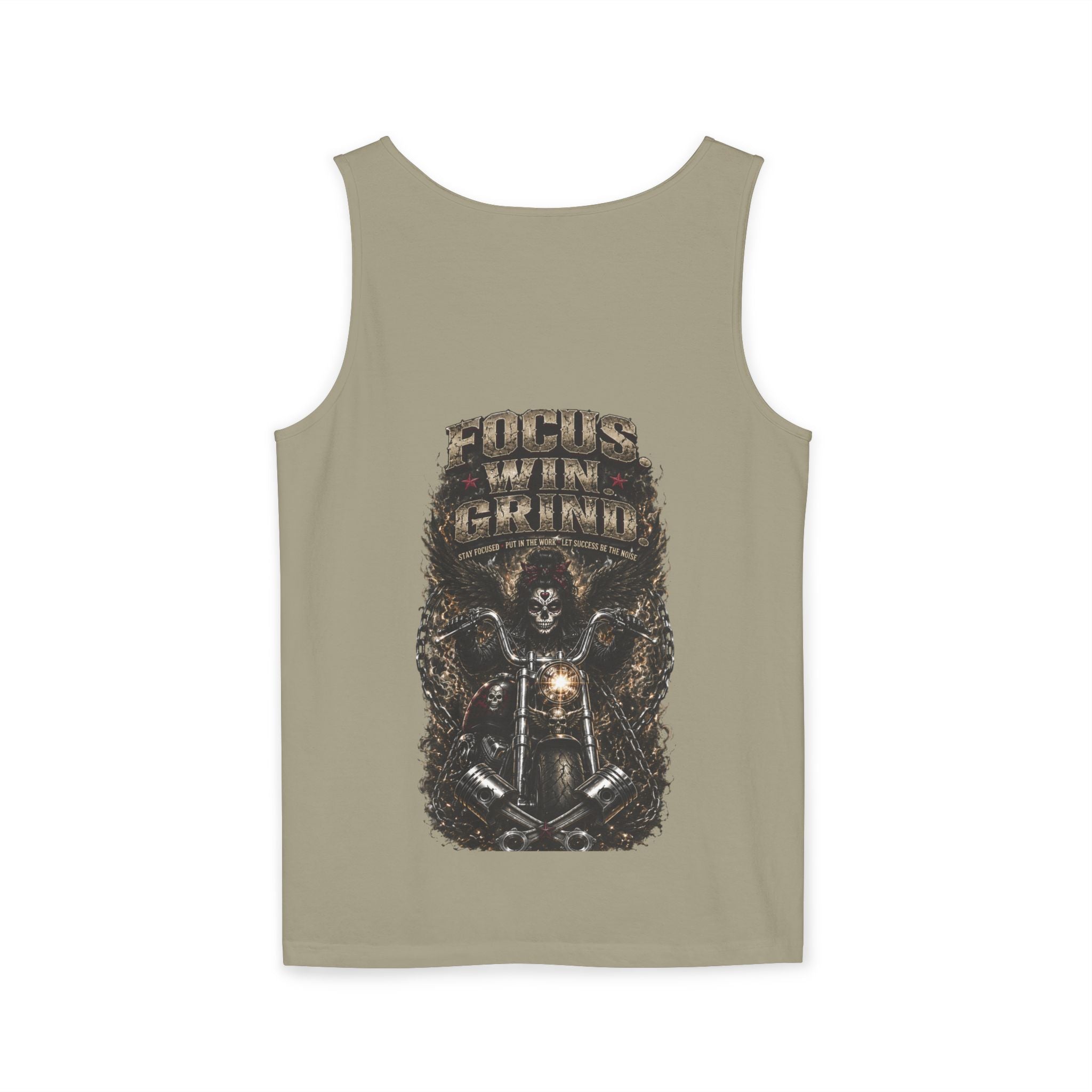 Focus. Win. Grind. Rider Tank