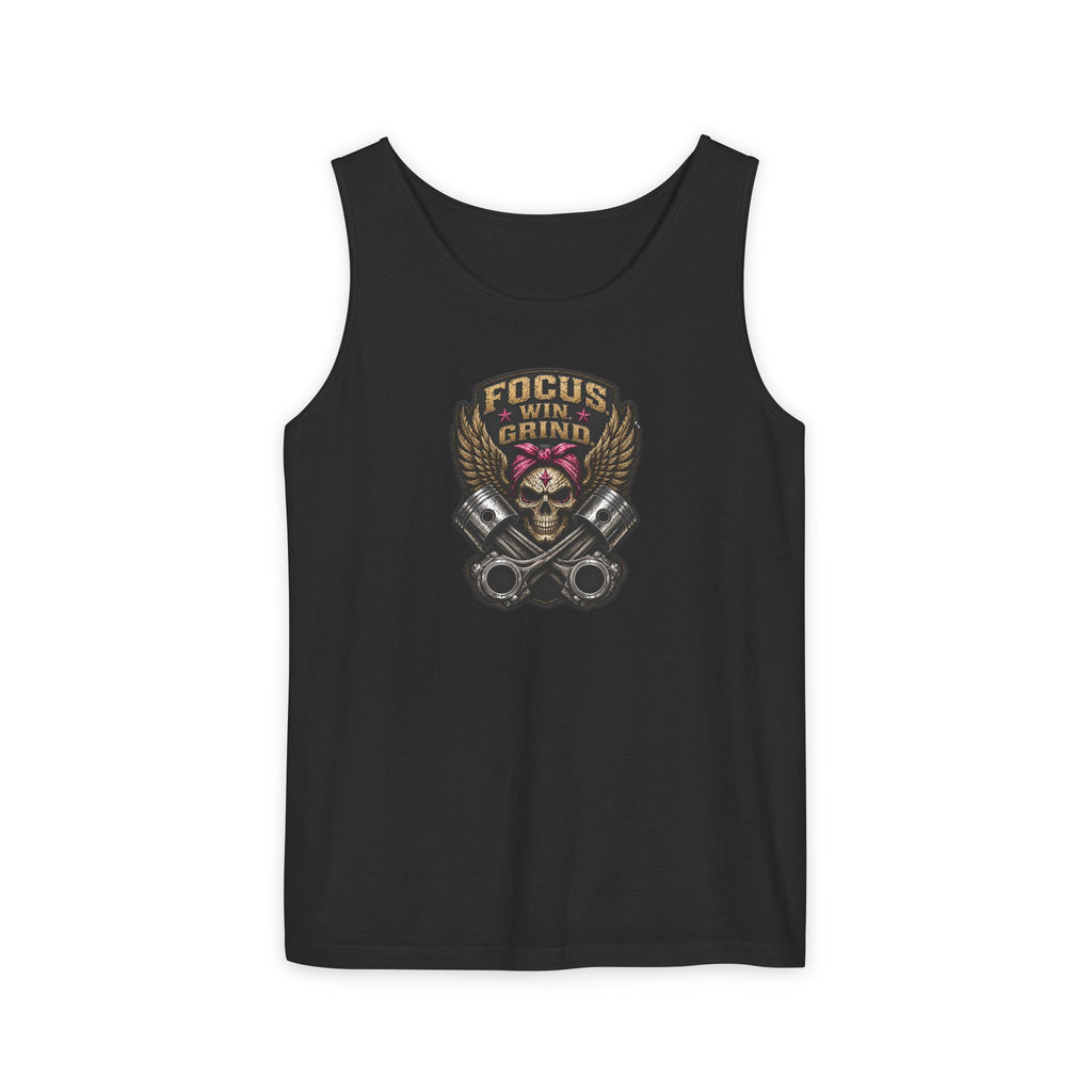 Focus. Win. Grind. Rider Tank
