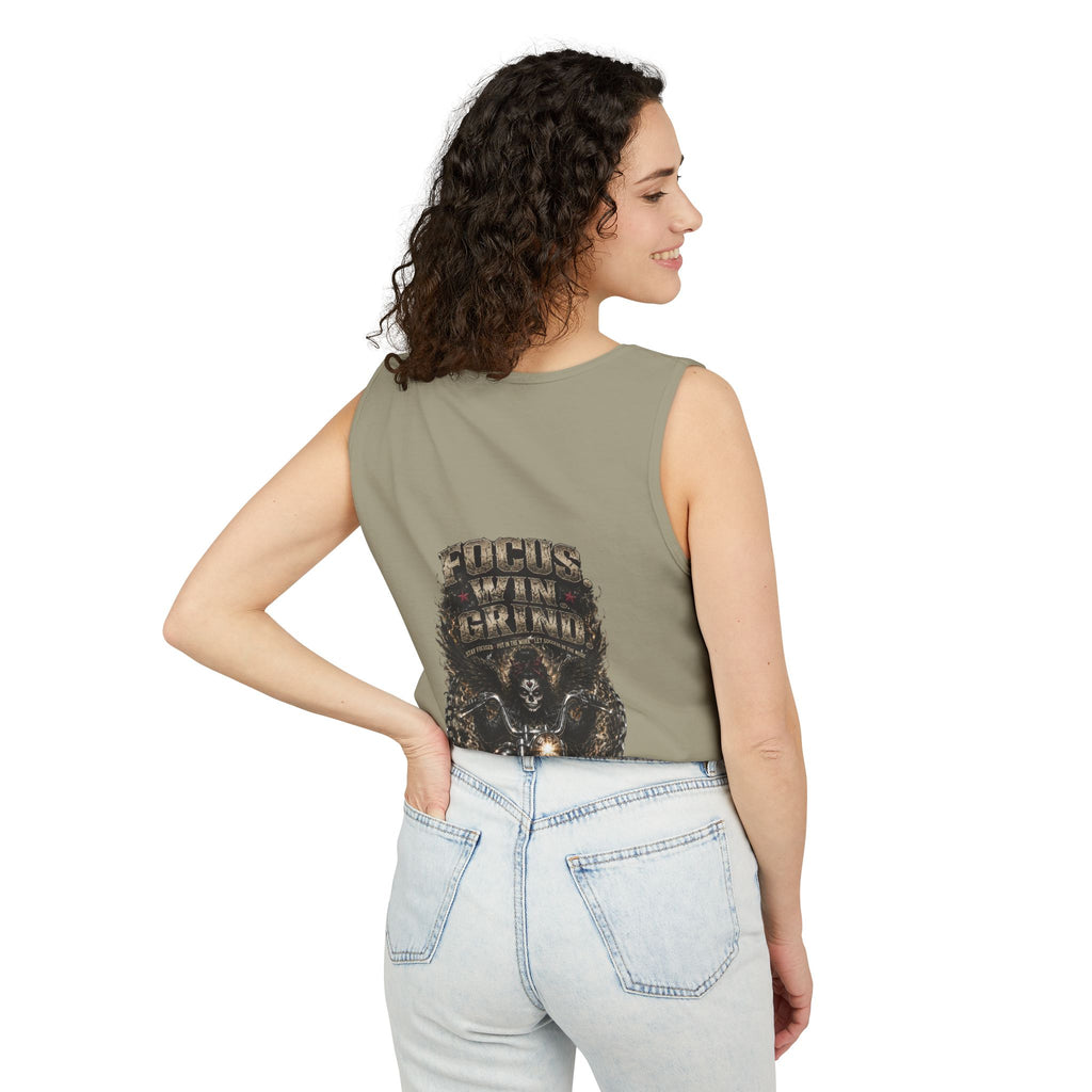 Focus. Win. Grind. Rider Tank