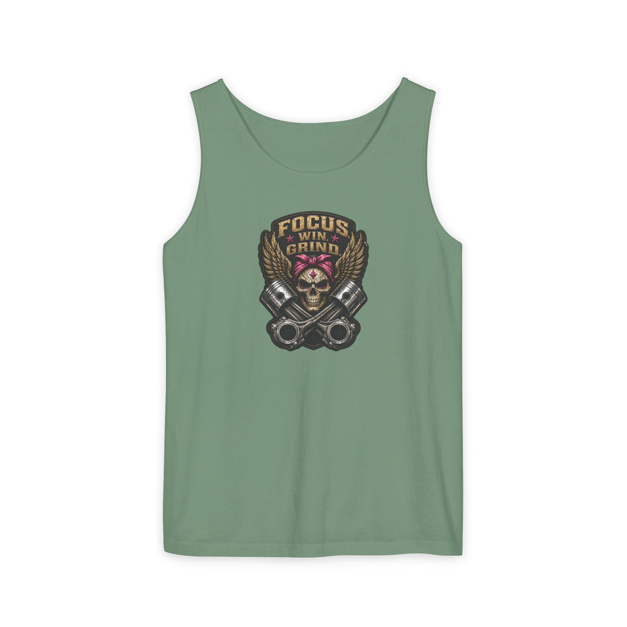Focus. Win. Grind. Rider Tank