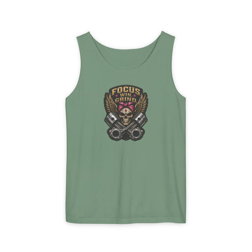 Focus. Win. Grind. Rider Tank